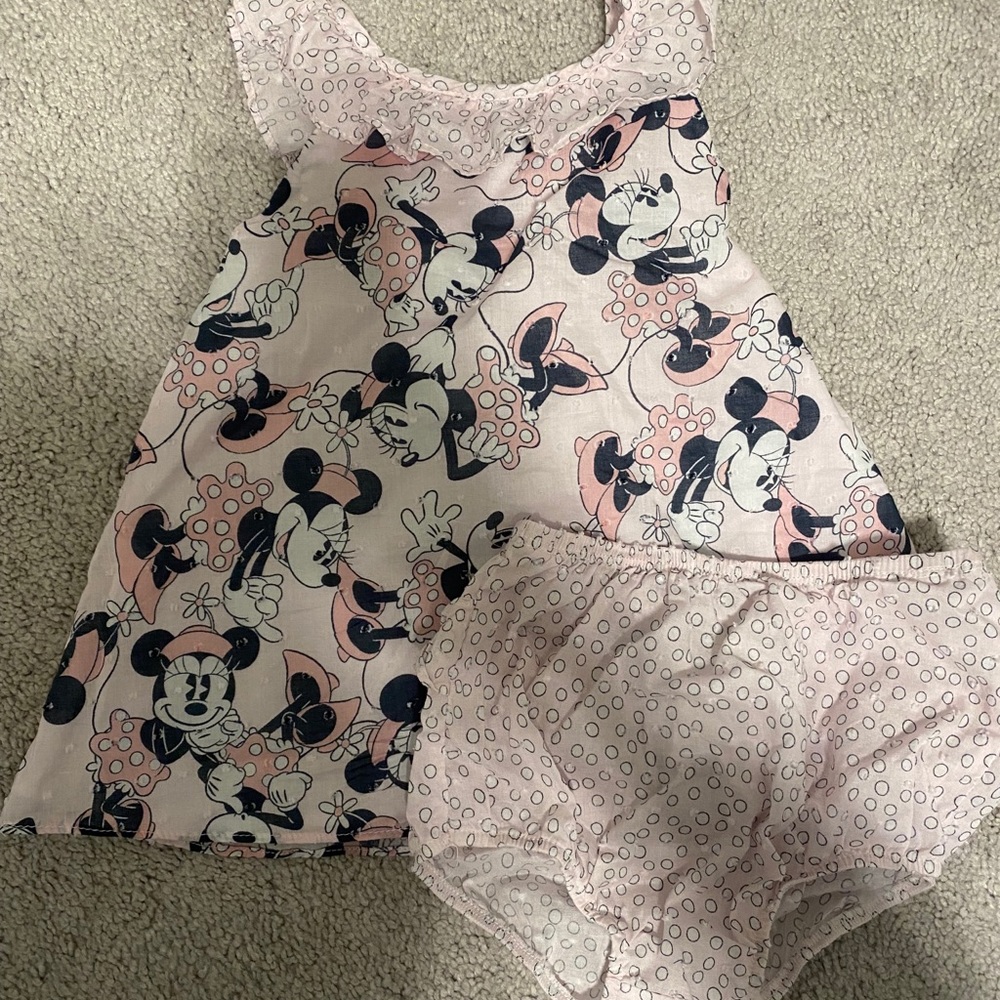 [sold] Pippa&Julie Dress matching set 6-9mth